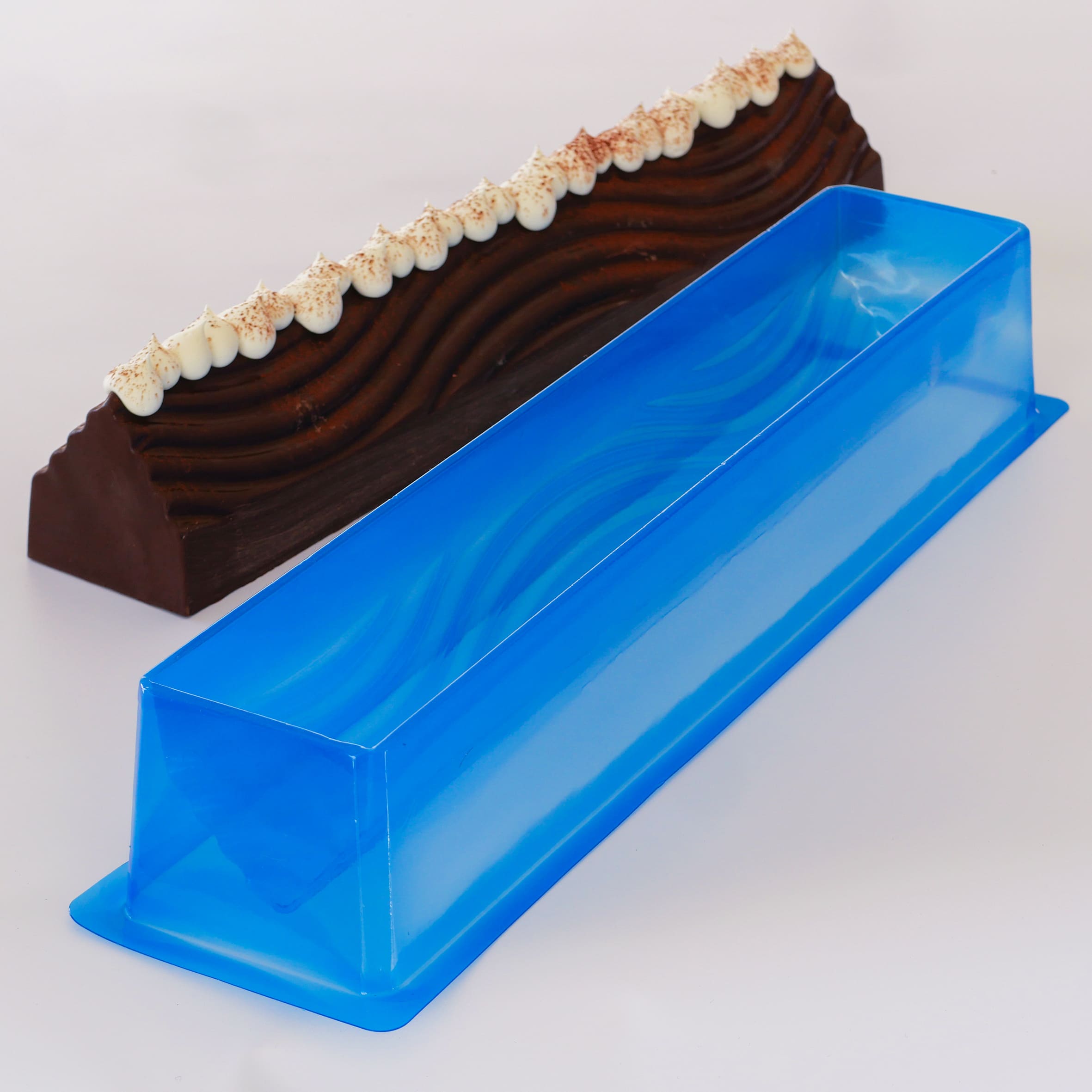 Moule à Bordure Pour Gâteau En Plastique Transparent - 70 X 15 Cm - Réutilisable, Pour Chocolat, Fondant, Gelée, Glaçons