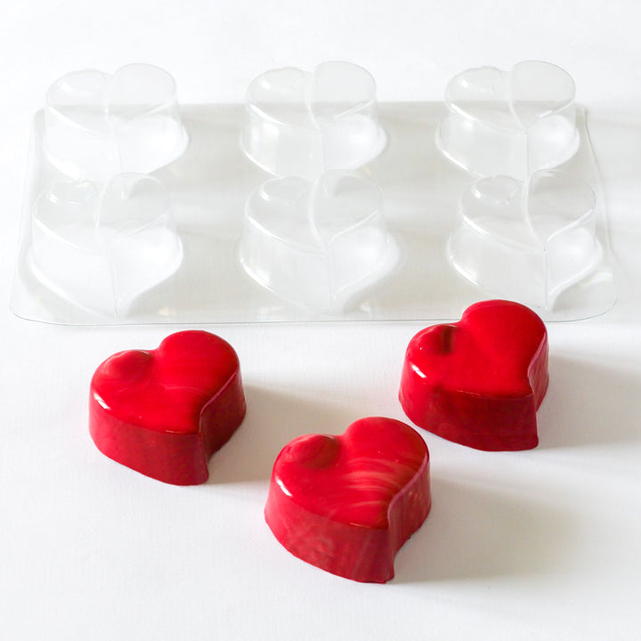 Moules à mini-coeurs