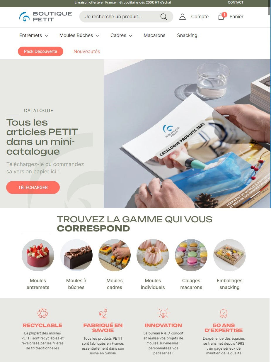 L'e-shop PETIT s'offre un lifting !