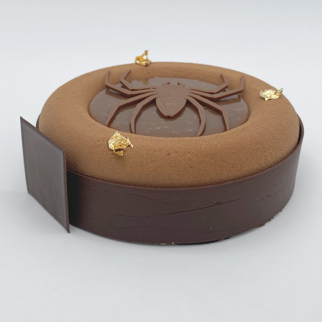 Moule à entremets - Rond bords arrondis avec nid H45 Ø140