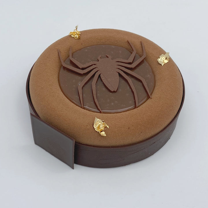 Moule à entremets - Rond bords arrondis avec nid H45 Ø140