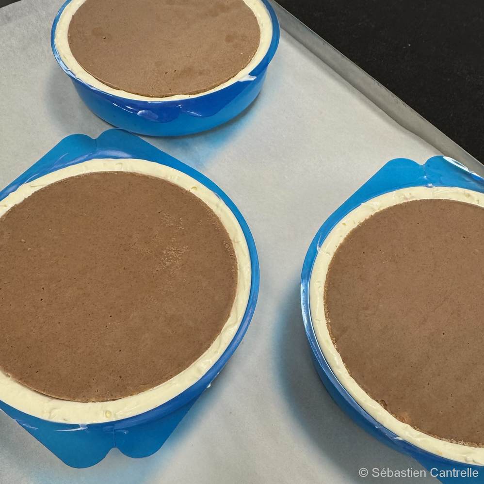 Moule à entremets - Rond bords arrondis H45 Ø180
