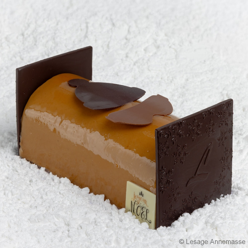 Yule log mold - Half round GM N°1