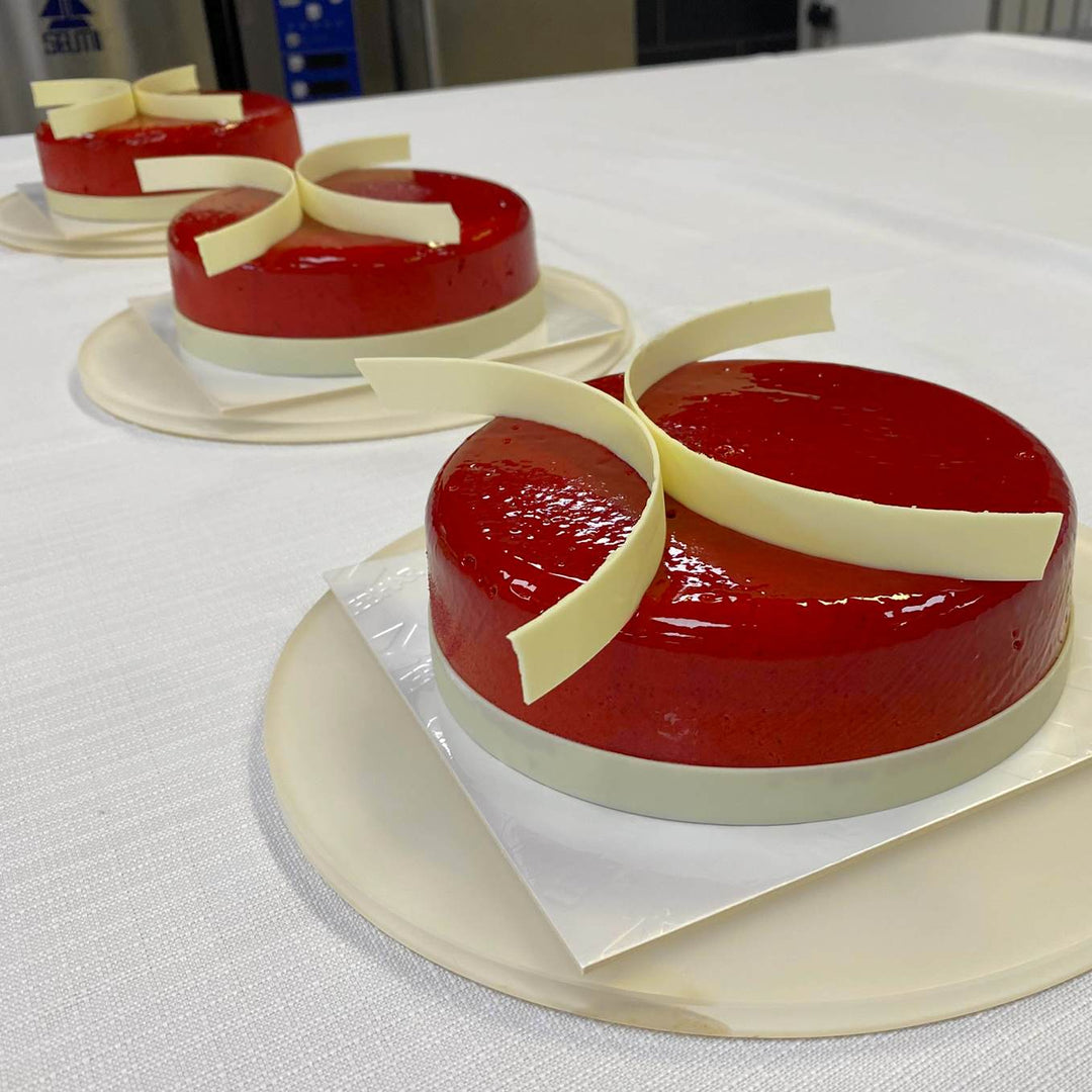 Moule à entremets - Rond bords arrondis H40 Ø160