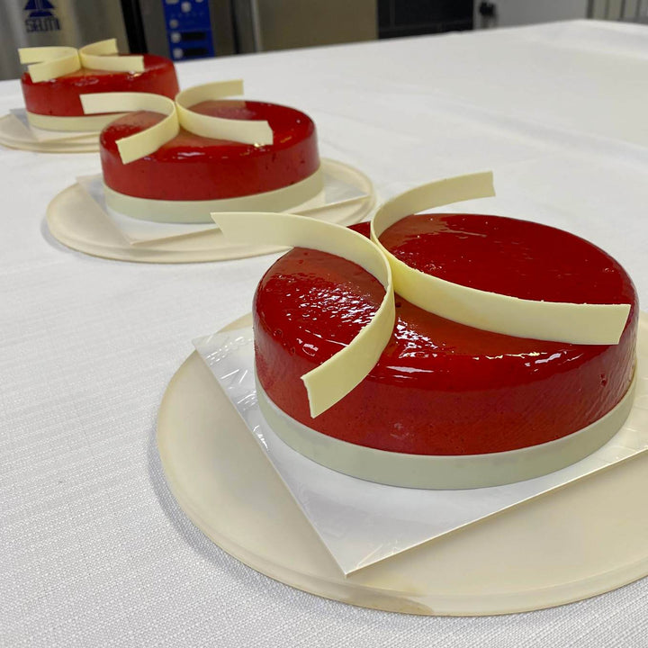 Moule à entremets - Rond bords arrondis H40 Ø160