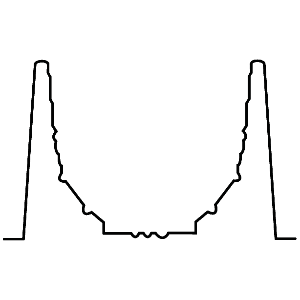 Yule log mold - Leaf decorations N°6
