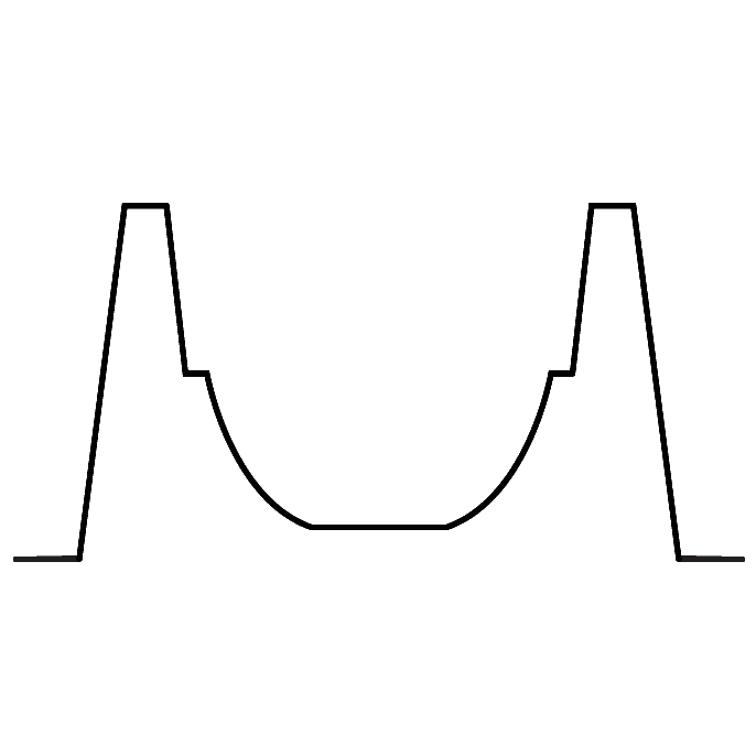 Yule log mold - Facets GM N°8