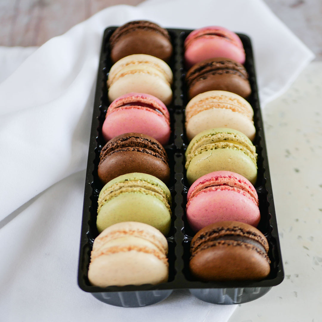 Plateau de calage à macarons