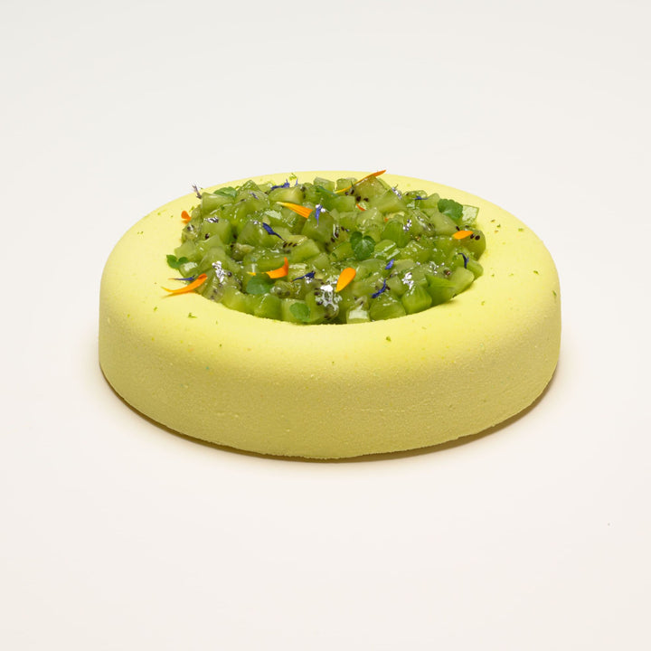 Moule à entremets - Rond bords arrondis avec nid H40 Ø180