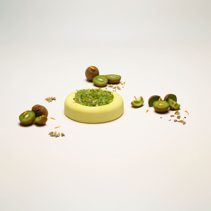 Moule à entremets - Rond bords arrondis avec nid H40 Ø180