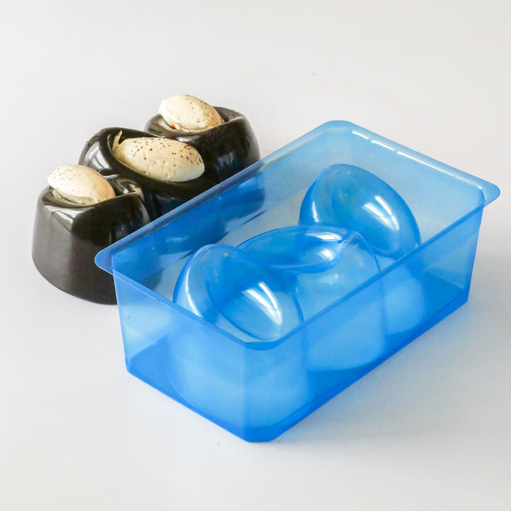 Moule à bûche fantaisie en plastique