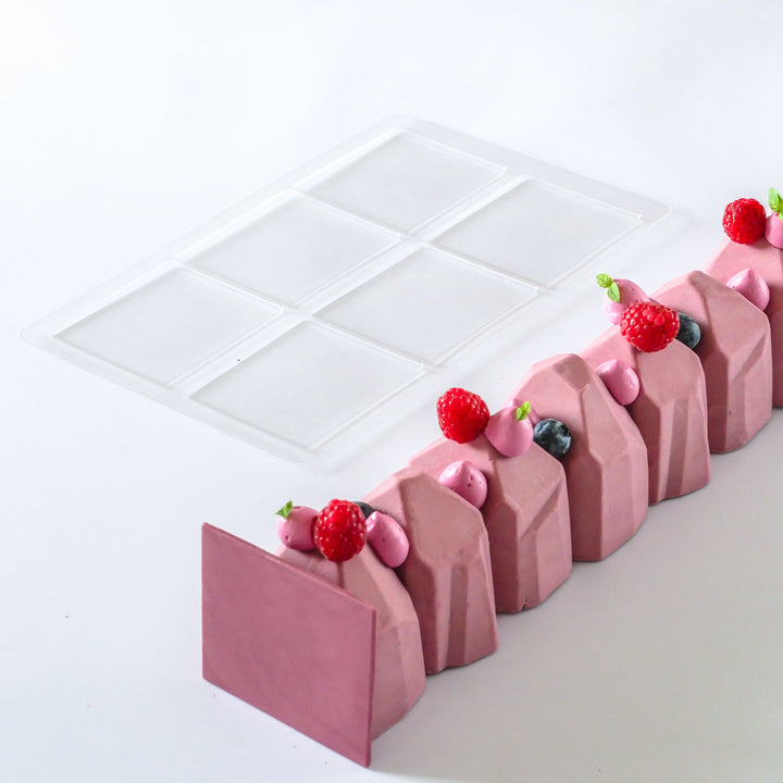 Log end mold - Rectangle GM