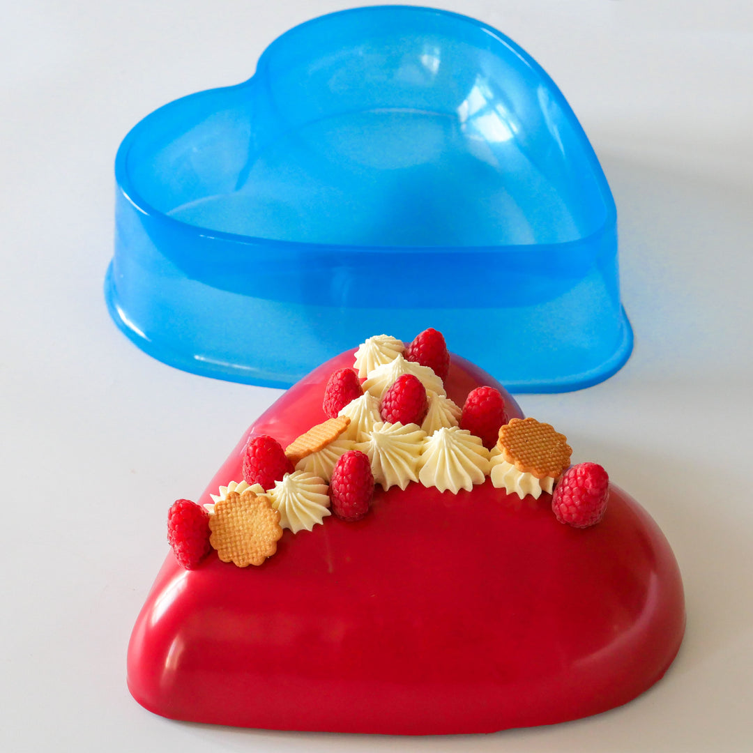 Dessert mold - Domed Heart 1500ml