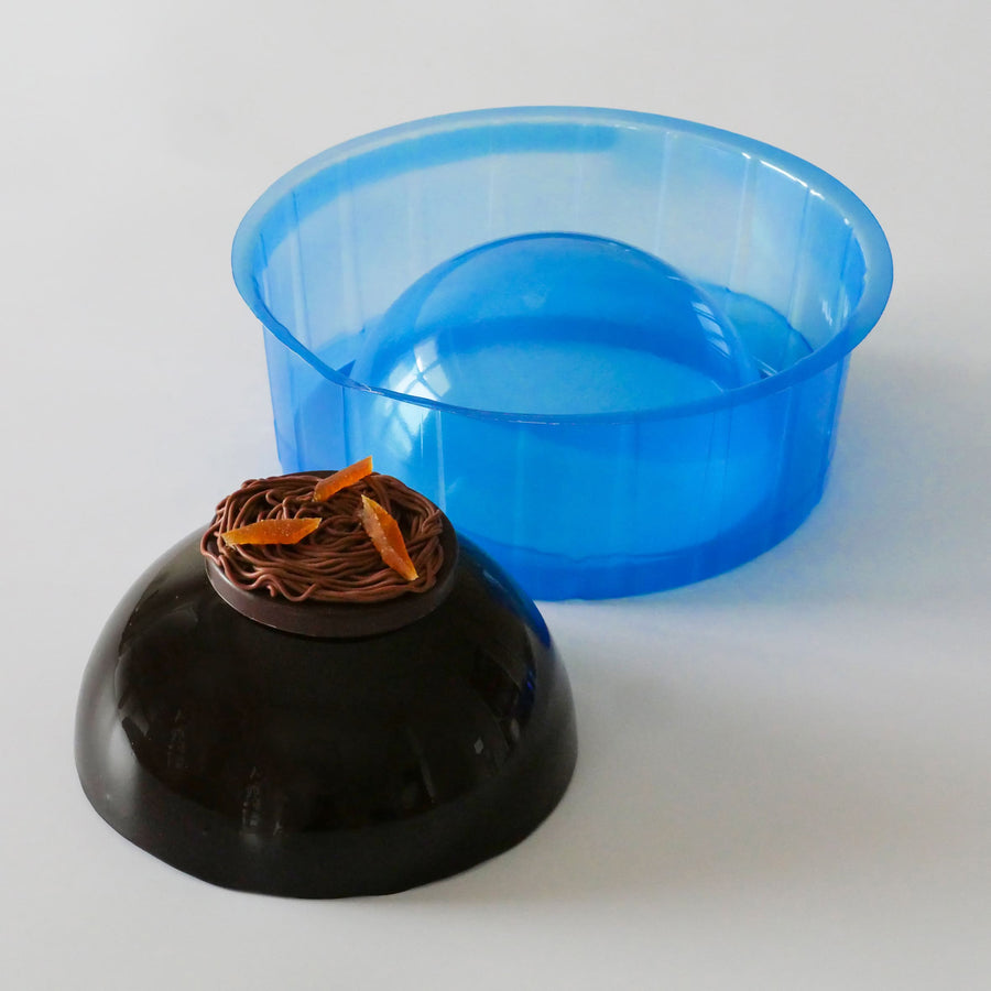 Moule demi-sphère en plastique