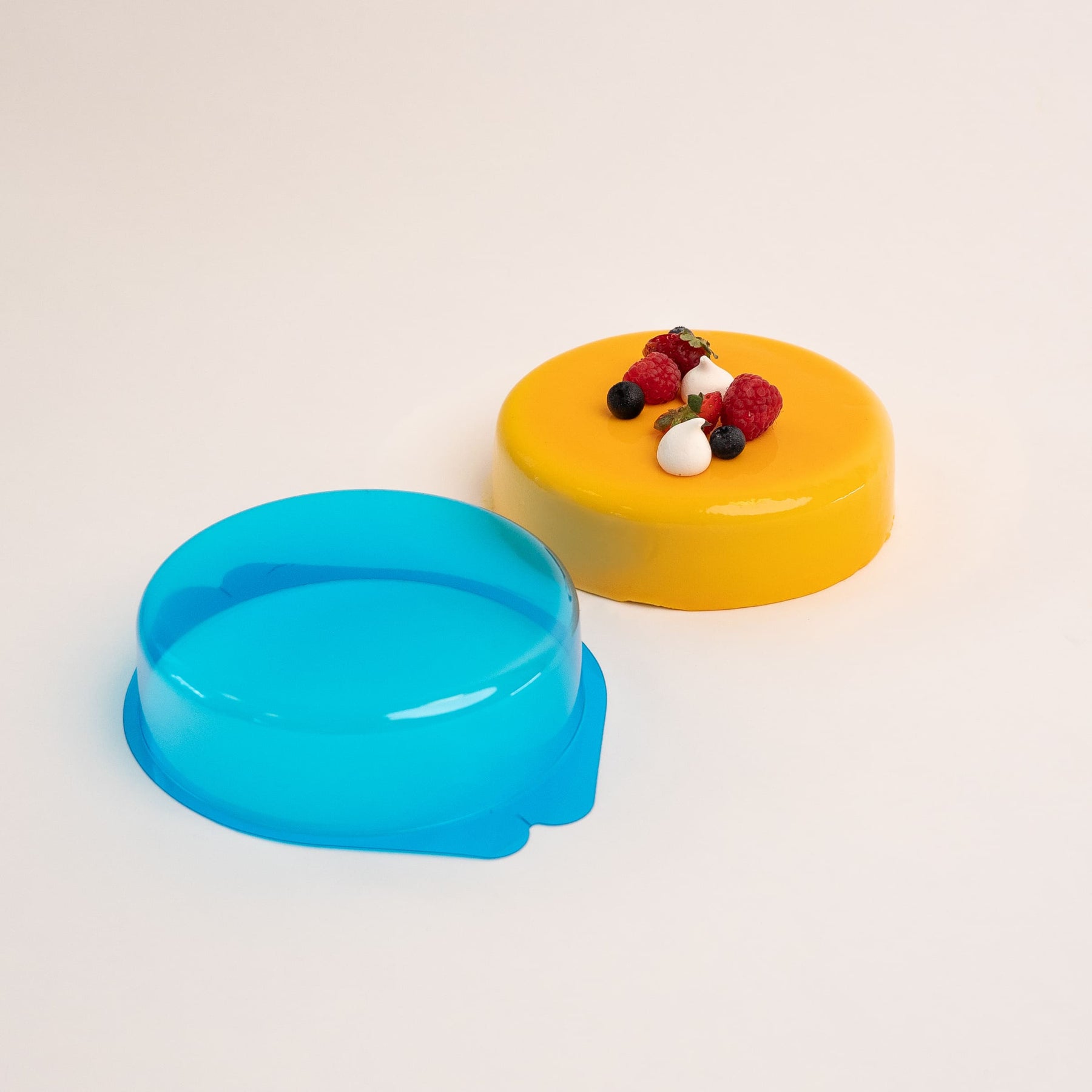 Moule à Entremets plastique: Cœur Bombé 600 ml - Élégance et Émotion
