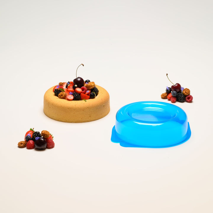Molde para postres - Redondo bordes redondeados con nido H45 Ø160