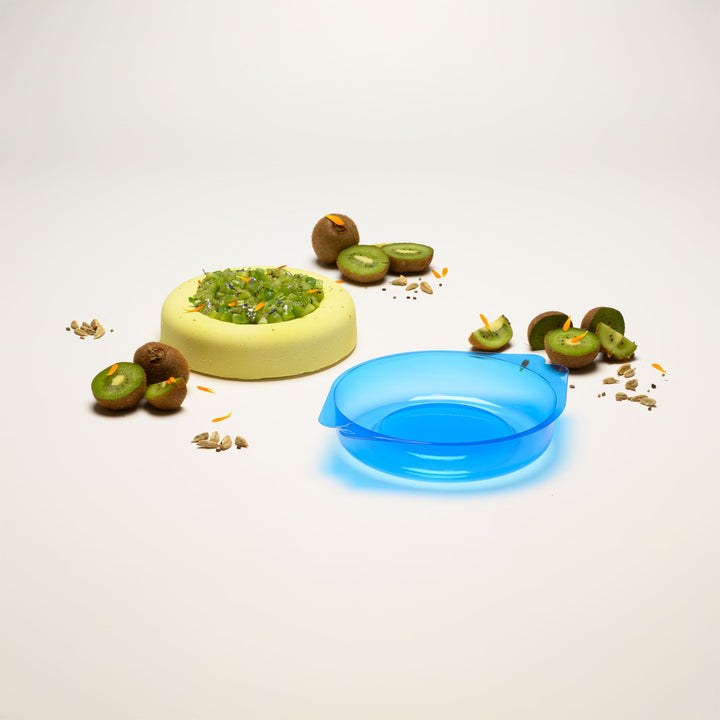 Moule à entremets - Rond bords arrondis avec nid H40 Ø180