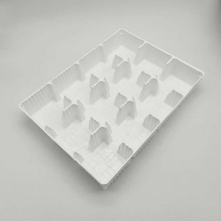 Calage 12 tartelettes carrées - 76x76 mm