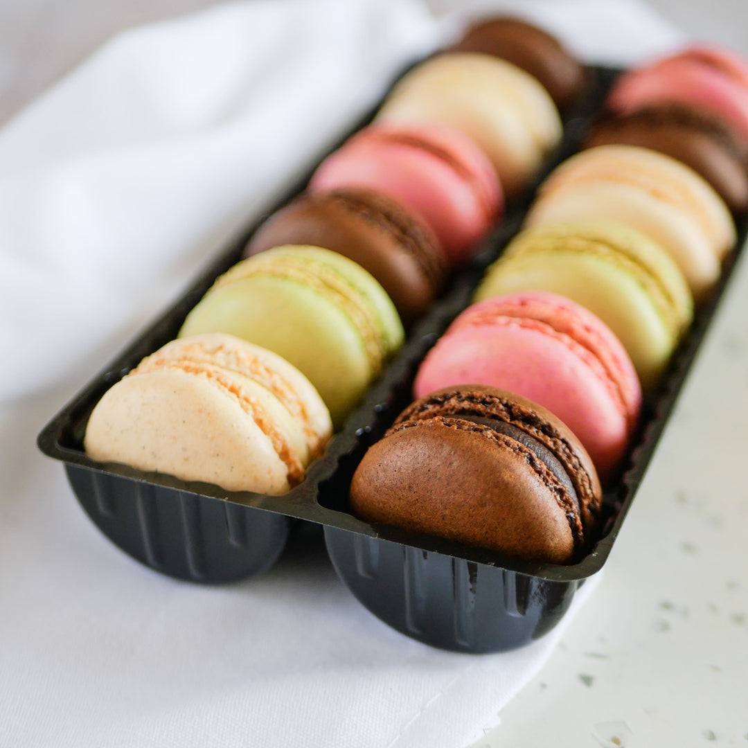 Plateau de calage à macarons